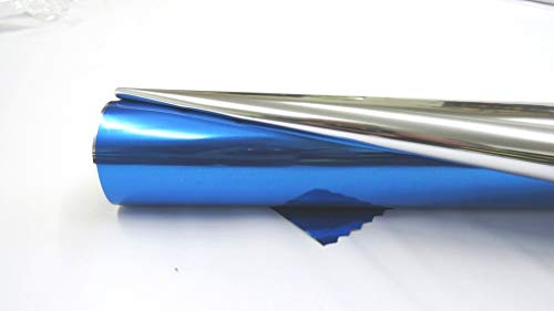 Jonas Geschenkpapier 70cm x 50m Blau/Silber Geburtstag