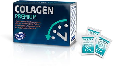 Tequial COLAGEN PREMIUM Complemento Alimenticio, 30 Sobres Monodosis