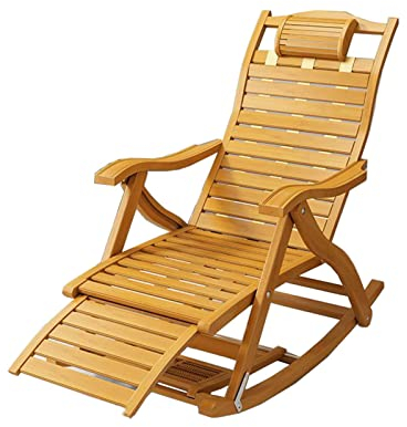 YSUEFIJO Sonnenliege Klappbar, Relaxliege Gartenliege Faltbar, Strandstuhl aus Holz, Liegestuhl Garten, Gartenstuhl Klappbar, Ergonomisch und Atmungsaktiv, für Patio Strand Pool