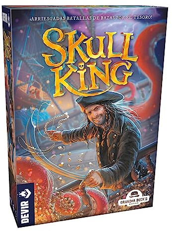 Devir - Skull King, Juego de Cartas Divertido con Amigos para 8 años (BGSKUSP)
