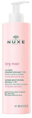 NUXE Very Rose Soothing Moisturizing Body Milk 24H, 400 ml