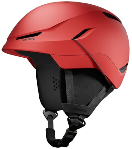 ATOMIC Casco da sci unisex per adulti, REVENT JR, rosso, 48-52