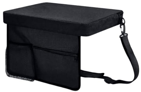 XUQEAYWD Cuscino da Stadio | Seduta Portatile | Cuscino Morbido e Impermeabile con Spalla per Spiaggia Campeggio Picnic Viaggio Concerti Stadio