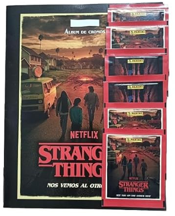 ALBUM + 6 sobres Colección de 2025 son cromos (de pegar) de la serie de TV Nos vemos en el otro lado ST T