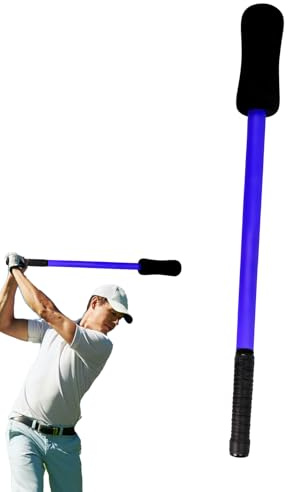Générique Dispositivo di allenamento per Swing Golf,Bastone di allenamento della velocità di oscillazione - Strumento di allenamento del ritmo di battito - per uomini e donne, casa, giardino, interni,