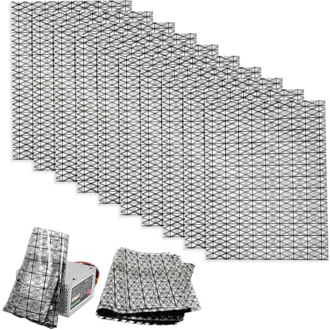 Lot de 30 Sacs Antistatiques en Polyéthylène – Dimensions 15 x 25 cm – Noir – Protection ESD pour Carte Mère, Carte Graphique, SSD, Disque Dur, RAM – Refermables