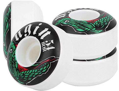 Alomejor Ruote Skateboard Street Cruiser 54x32mm Set 4 Pezzi per Tavola Lunga Accessori Skateboard Ruote Strada Adesive Antiscivolo