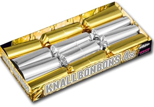 AKTIVHANDEL 20 x Knallbonbons Kategorie Kat. F1 Partyfeuerwerk mit Überraschung