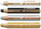 STABILO Multitalent Bleistift woody 3in1 - 4 Stück - Schwarz, Weiß, Gold & Silber