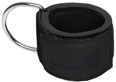 SOIMISS Correa de Tobillo Ajustable para Ejercicios de Fuerza Banda Elástica con Anilla Reforzada Protección Acolchada para Gimnasio Entrenamiento de Piernas y Glúteos Banda de