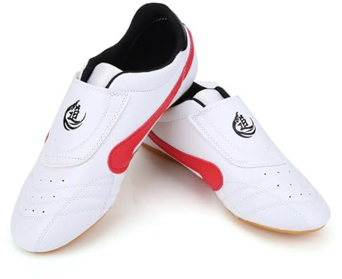 Regun Taekwondo Schuhe, Unisex Taekwondo Box Kung Fu Tai Chi Sportschuhe Sind Beliebt bei Kindern und Erwachsenen, Geeignet für Anfänger oder Profis (32 EU)