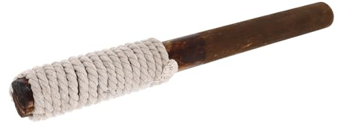 KESYOO Torcia in legno per esterni, lampada da fuoco portatile per giardino, luce ad olio decorativa per patio e prato, torcia manuale a legna per feste ed eventi all'aperto