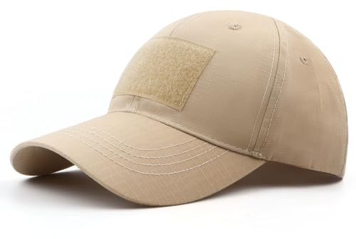 GES Berretto da Baseball da Uomo Militare Militare da Combattimento (Cachi)