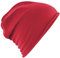 Beechfield Unisex Jersey Beanie Rot, rot, Einheitsgröße