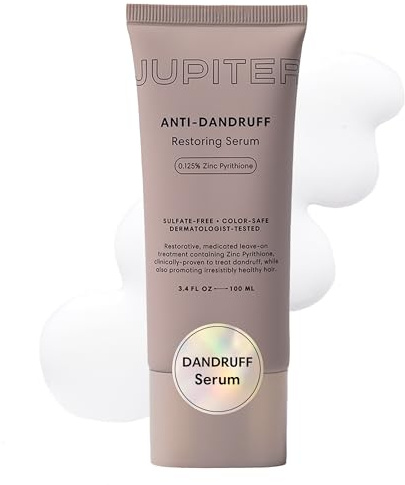 Jupiter Restoring Scalp Serum - Soothing Anti-Dandruff Serum for Men & Women for Flaky, Oily, & Dry Scalp - Restores Barrier and Reduces Breakage & Flakes - Color-Safe, Sulfate-Free, Paraben-Free