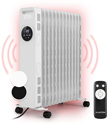 Klarstein Thermaxx Chauffage électrique à bain d'huile 2500 W 5-35 °C 24 h