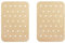 120 Pcs Air Fryer Paper Liners, Air Fryer Liners Compatible with Ninja Foodi Dual Air Fryer, Nonstick Perforated Parchment Paper Compatible with Ninja DZ201 DZ401