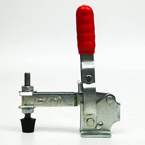 INGDAUM® 1 Stück GH-12130 Vertikalspanner, Einstellbare Kniehebelspanner, Schnellspanner, Knebelklemme (1, GH-12130 (227 kg))