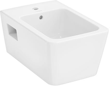 hansgrohe EluPura Original Q Wandbidet, HygieneEffect, 1 Hahnloch, mit Überlauf, 360x540x260mm, weiß, 62046450