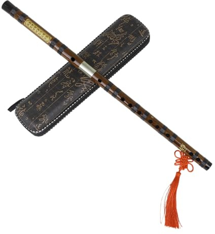 OFFSCH Flauta De Bambú Antiguo Flauta Para Practicar Instrumento Para Principiantes