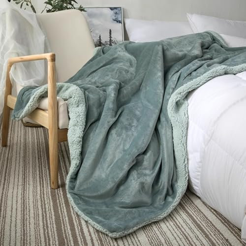 ILNCQLPM supermjuk vinterfilt överdimensionerad tvättbar överkast modern enfärgad flanellfilt för soffa bäddsoffa ljus