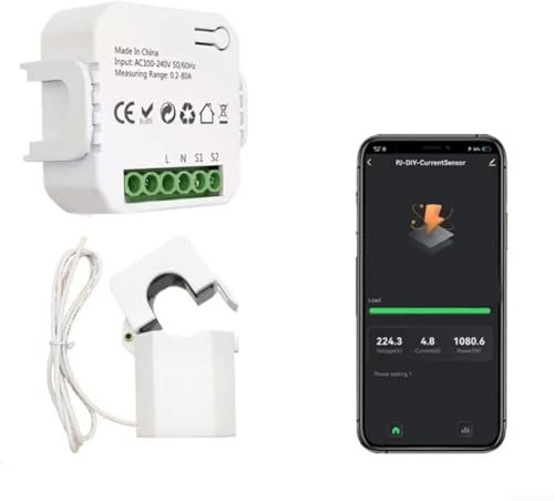 1* Contador De Energía WiFi Contador De Energía Inteligente WiFi (1CT)
