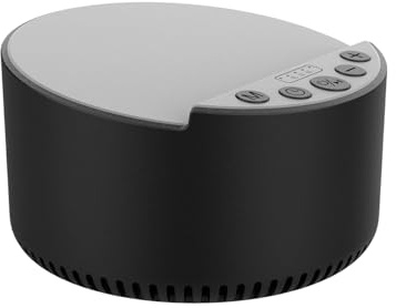 Générique Haut-Parleur sans Fil avec Chargeur | Station de Charge 15W pour Téléphone,Machine à Sons Apaisants avec Bruit Blanc pour Sommeil Chambre et Voyage