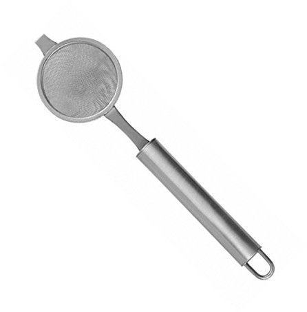 PINTINOX Passino Colino per The Professionale Ellisse Acciaio Inox 18/10 Lunghezza 22cm - Diametro 8,5cm Circa