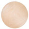 Rayher Uhrenplatte Holz, rund, 25 cm ø, Plattenstärke 6 mm, Loch ø 7,6 mm, FSC zertifiziert, Holzscheibe, Holzplatte, Uhrscheibe, Uhr basteln Holz, 69239505, Natur