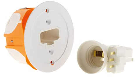 Capri-Boîte applique CAPRITHERM+ et douille DCL prof 40mm diam 67mm