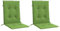 vidaXL Niedriglehner Auflagen 2 STK., Polster Kissen für Gartenmöbel, Stuhlauflage Sitzauflage für Gartenstuhl, Gartenstuhlauflagen, Melange Grün 100x50x4cm Stoff