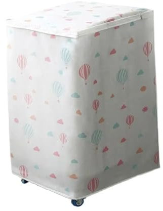 Housse Pour Lave Linge Couvercle de Machine à laver automatique, 2 pièces, étanche, résistant au soleil, chargement frontal, charge supérieure, protection for Machine à laver, articles ménagers(Top co