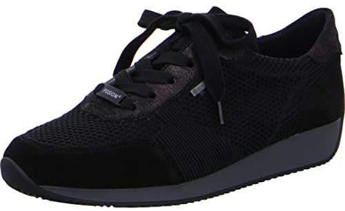ARA Damen LISSABON Low-cut Sneaker, SCHWARZ, 39