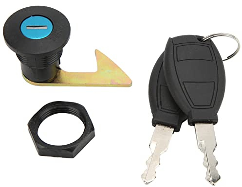 Cerradura de Maletero Trasero, Cerradura de Maletero Trasero Universal Y Juego de Llaves Cerradura Trasera de Ajuste de Scooter para Maletero de Almacenamiento de Motocicletas Eléctricas(#1)