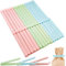 qingmeng 30 Stück Verschlussclips für Beutel, 15cm 12cm Tütenclips Bunt, Verschlussklammern Tütenklammern Groß, Clips Klammern Klipser für Tüten Verschluss Beutelclips Küche Frischhalteklammern Frisch