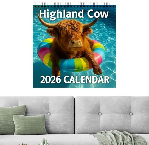 Calendario 2026, calendario da parete 2026, da gennaio a dicembre, decorazione per la casa, per Natale, scuola, ufficio, appartamento, classe, famiglia, insegnante, studente