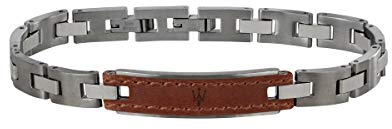 MASERATI Herren-Schildarmband Edelstahl JM218AMD01