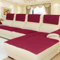 Dick Anti-rutsch Sofa Abdeckung, Multi-Size Sofa Schutz schonbezug, Sofabezüge,Sofa Arm Covers, Sofa Überwürfe Für ledersofa Verkauft in stück -Rot 60x180cm(24x71inch)