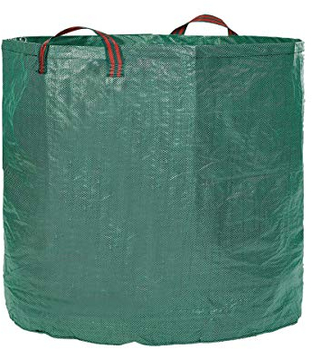 Sacs à déchets de jardin, sacs réutilisables pour jardin, pelouse, feuilles, conteneur de débris, bac à herbe, collecteur de feuilles de piscine, 60 litres