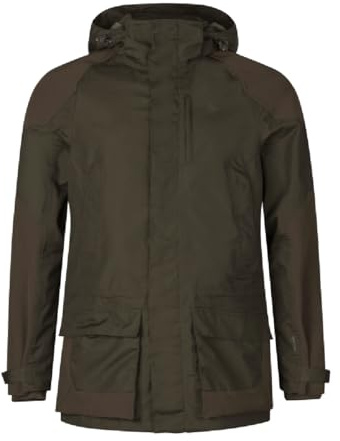 Seeland Arden jacket Pine green - Adjustable hood, Detachable hood