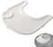 LuQiBabe High Chair Tray Cover Compatible with Stokke Tripp Trapp Chair with Cup Holder - Smooth Surface and Strong Suction - Made with Food-Safe Plastic (BPA BPS BPF Lead Phthalate Free) - White