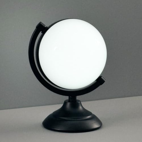AoLa Lámpara de mesa esférica inalámbrica batería recargable 2000mAh, lámpara de noche giratoria forma de globo terráqueo moderna y portátil con regulador de intensidad táctil recargable mediante