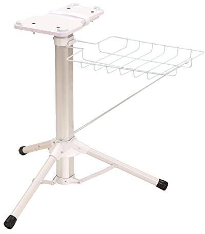 Speedypress Support de Presse à Repasser à Vapeur pour Presse Compacte 55cm et Mega 64cm, Blanc