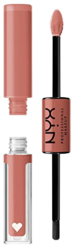 NYX Professional Makeup Lipgloss, Hochpigmentierte und langanhaltende Formel, Nicht abfärbend, Shine Loud, 25 Daring Damsel