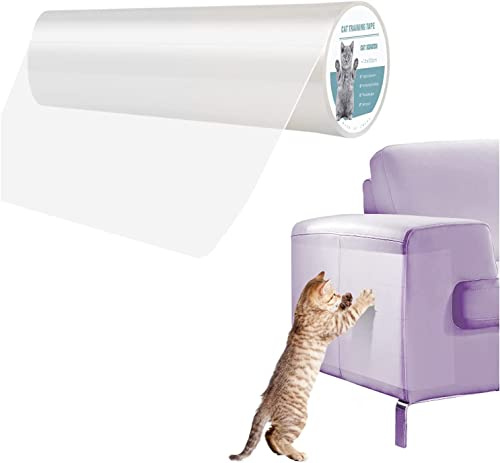 Protege Canapé Griffe Chat Protege Sticker Autocollant de Porte Meuble