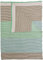 PIP Studio Strickplaid Blockstripe Trow, Größe 130x170 cm, Material 100% Baumwolle, (Light Green)