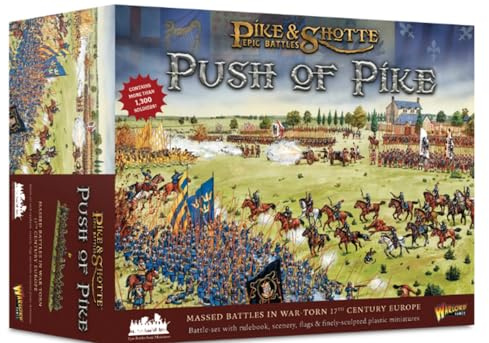 Warlord Games Push of Pike Starter Set a Pike & Shotte Era Strategy Battle Game for 2 or More Players Using Miniature