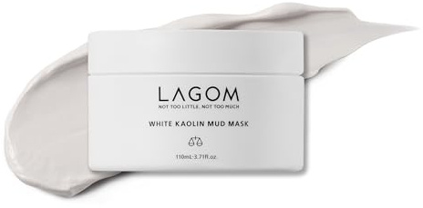 Maschera di fango caolino bianco per la cura dei punti neri, purifica i pori, dermatologicamente testata, per migliorare il trucco 3,3 fl oz