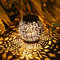 PhilzOps Lanterna Solare da Giardino Esterni, Lampada Solare a Energia Bianco Caldo Impermeabile Lanterne Solari LED Luci per Esterno Patio Giardino Prato Festa Terrazza Natale Orientale Decorazione