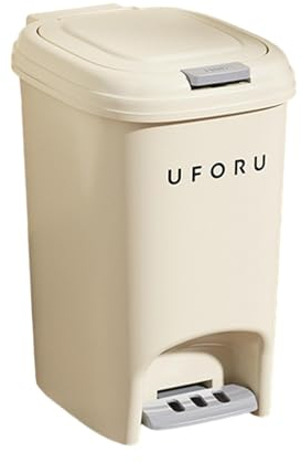 MagiDeal Poubelle à pédale, conteneur à ordures, poubelle étanche, poubelle de cuisine, corbeille à déchets pour la maison, le bureau et l'étude, 8L